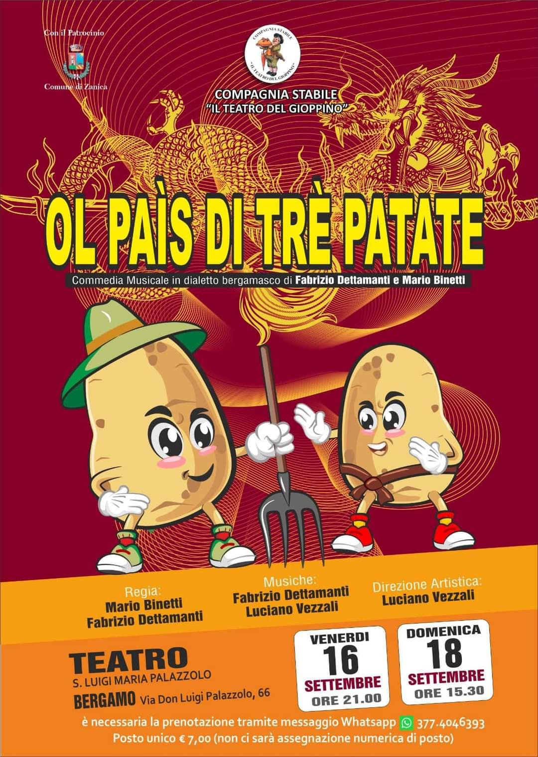  OL PAIS DI TRE PATATE