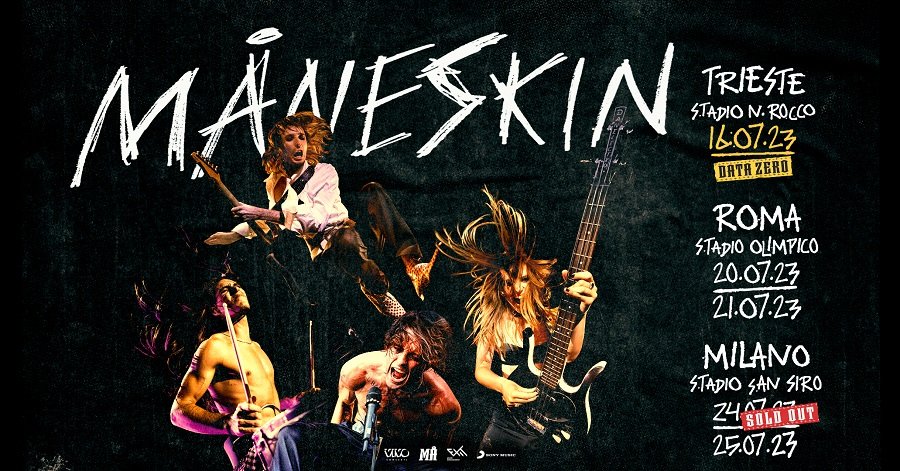 MÅNESKIN - Stadi Italia 2023 