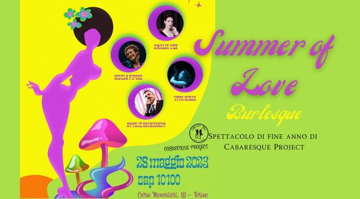SUMMER OF LOVE BURLESQUE