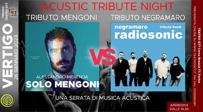 Acustic Tribute Night