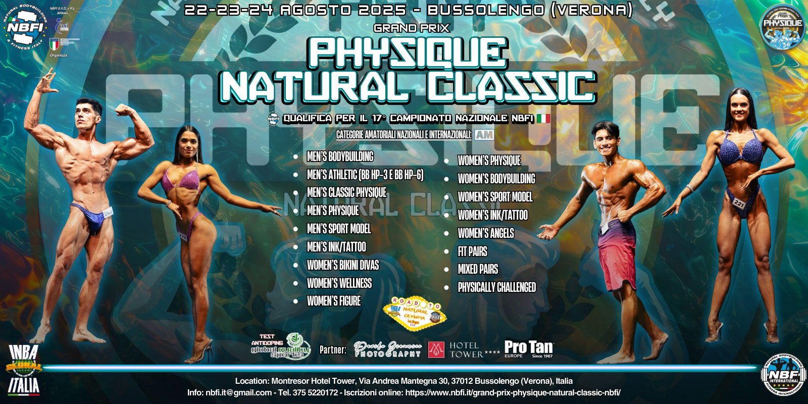GRAND PRIX PHYSIQUE NATURAL CLASSIC NBFI 2025
