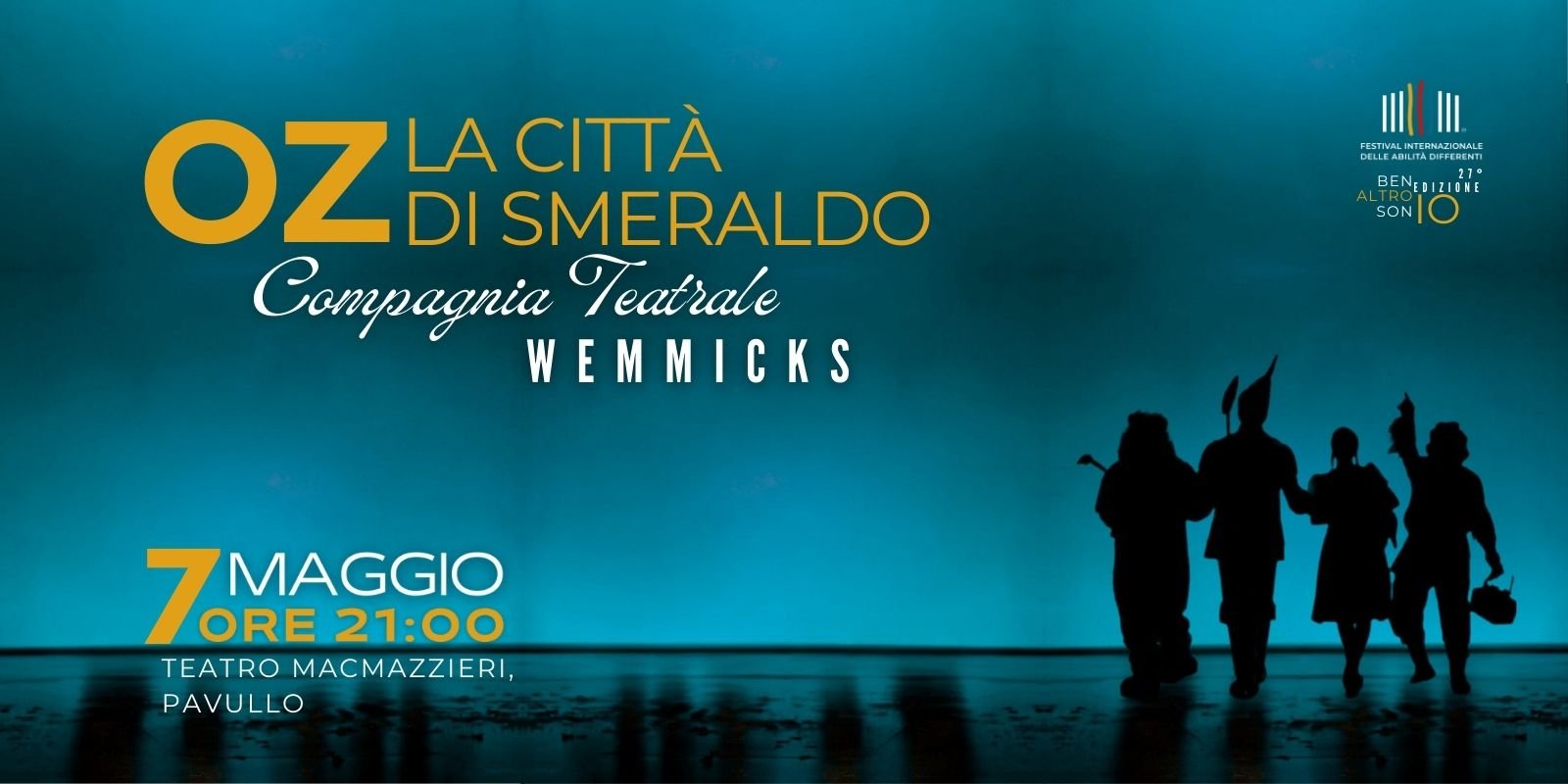'Oz e La Città di Smeraldo' - Compagnia teatrale Wemmicks
