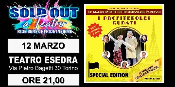 Sold Out a Teatro 2025/26 - Prosa