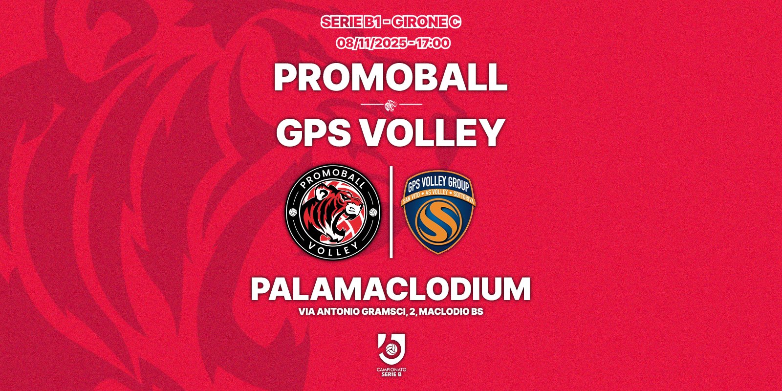 PROMOBALL SANITARS BS - GPS VOLLEY GROUP SCHIO VI