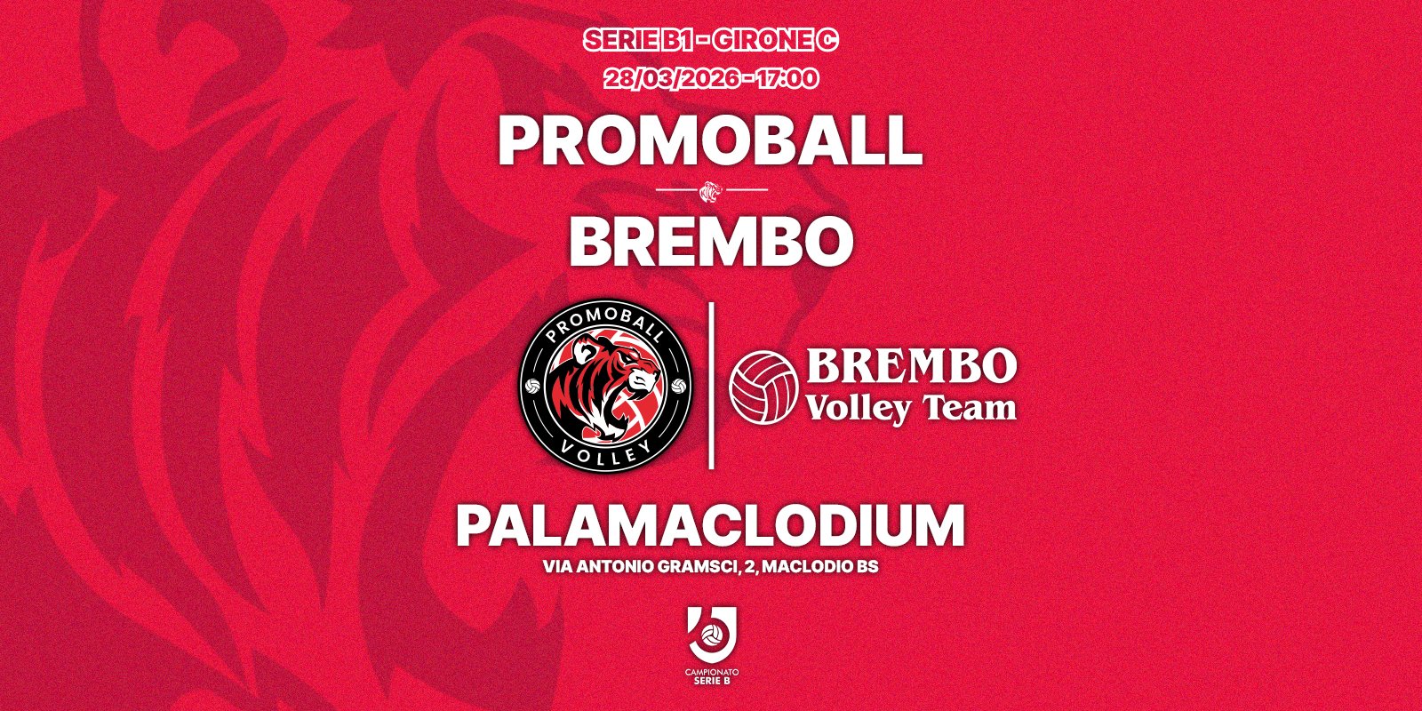 PROMOBALL SANITARS BS - BREMBO VOLLEY TEAM BG