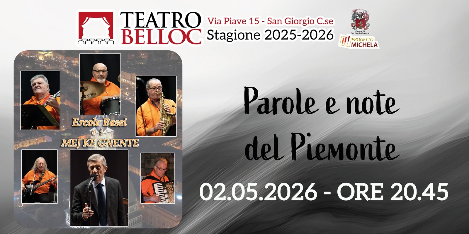 PAROLE E NOTE DEL PIEMONTE, OMAGGIO A GIPO E ARTUFFO