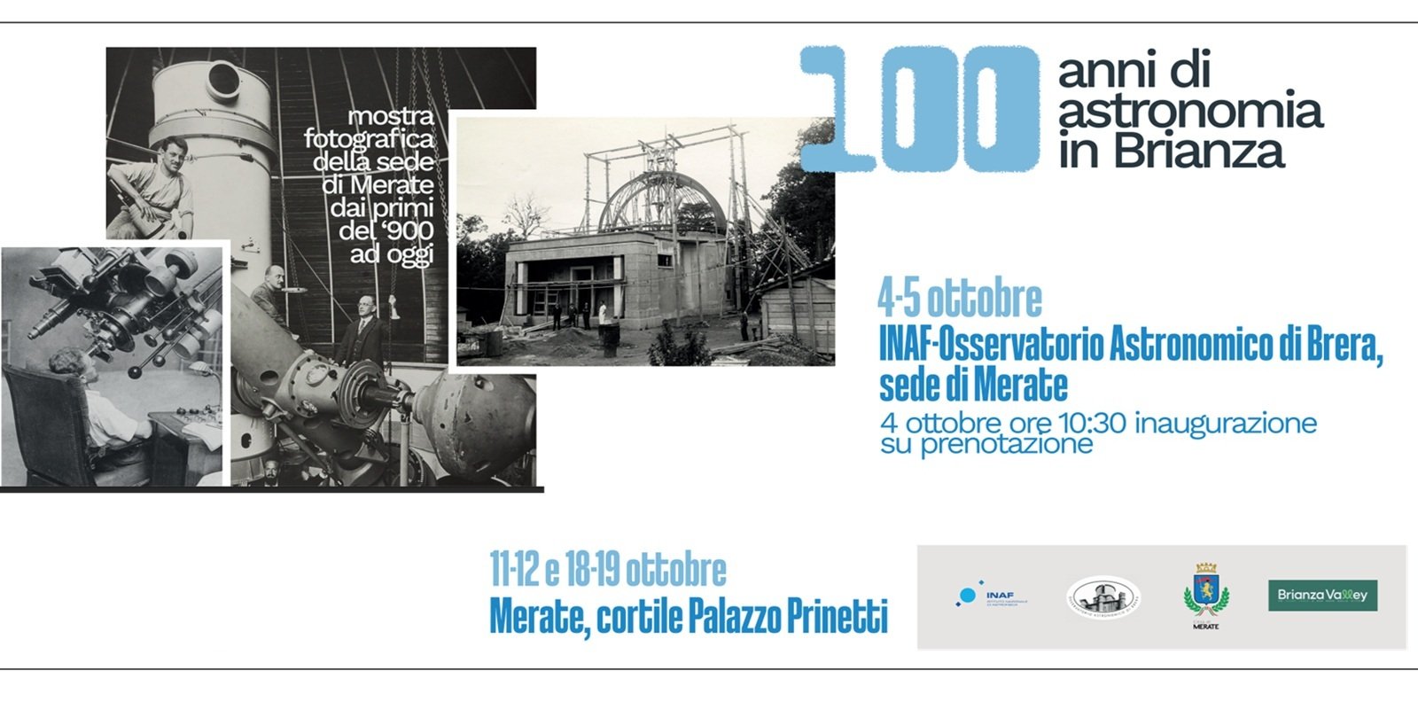 Mostra fotografica - 100 anni di astronomia in Brianza