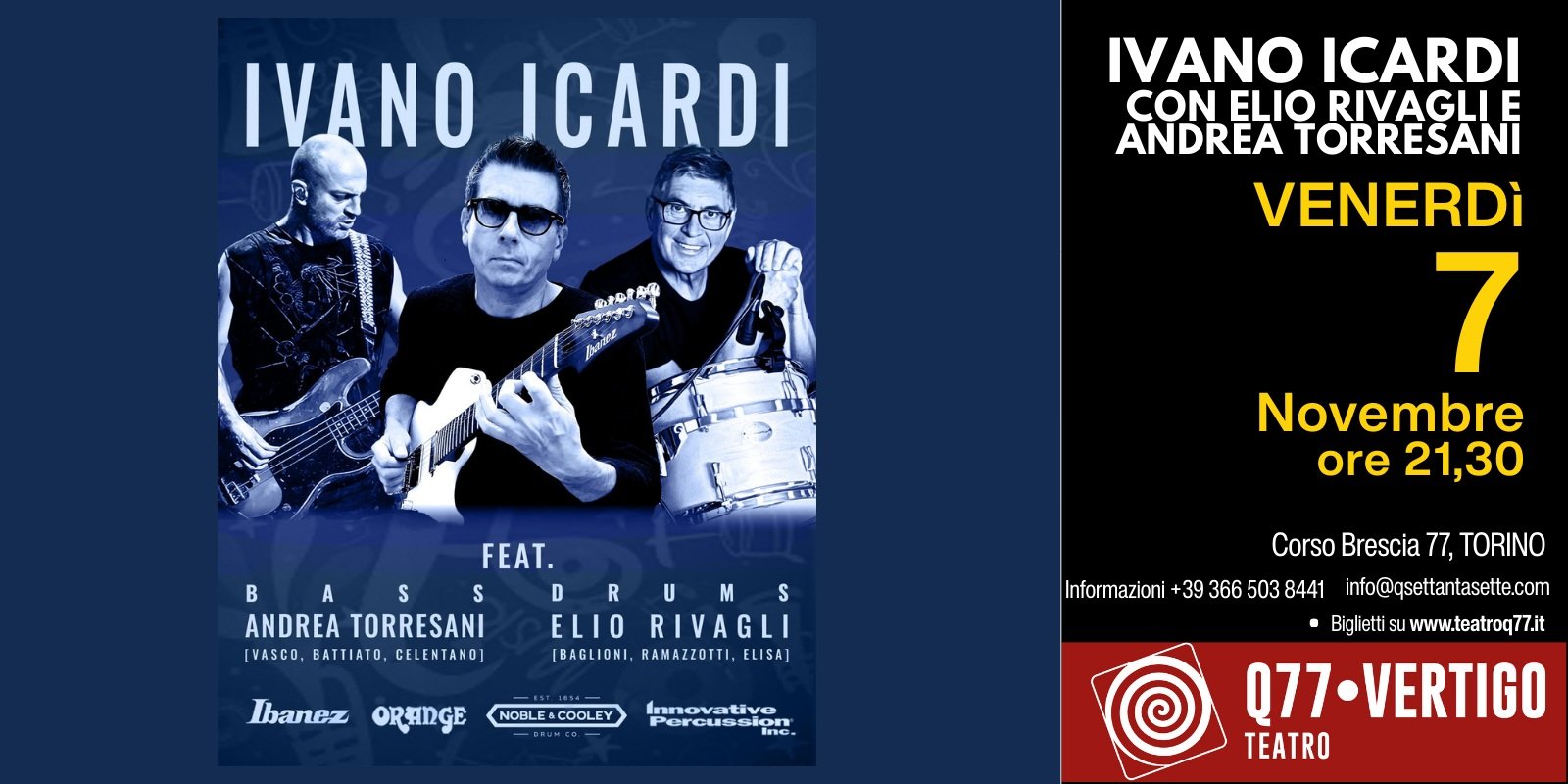Teatro Q77 Stagione 2025/26 - Musica