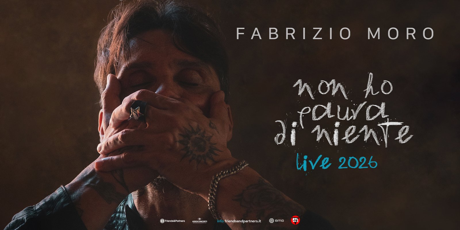 Fabrizio Moro - Non Ho Paura di Niente - Live 2026