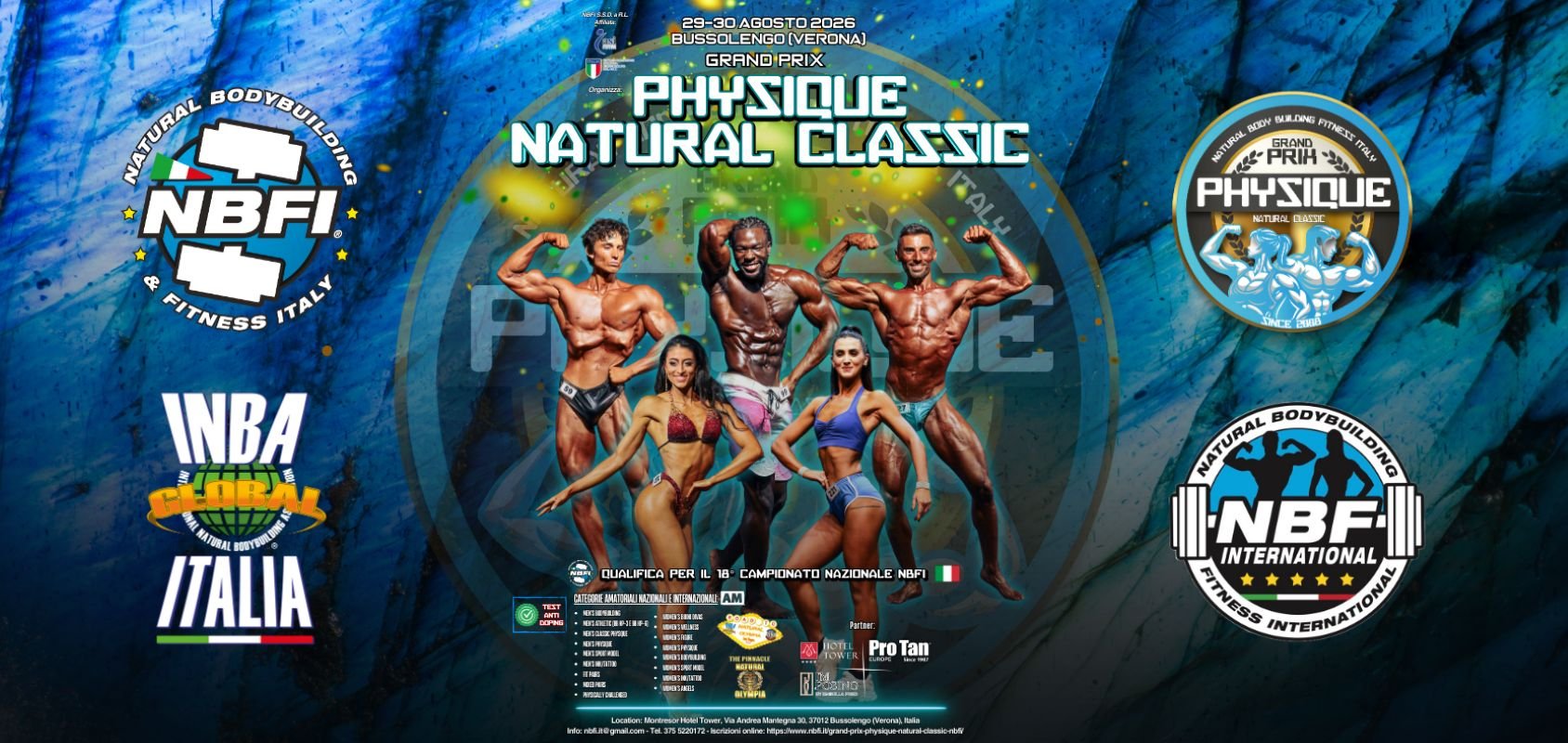 GRAND PRIX PHYSIQUE NATURAL CLASSIC NBFI