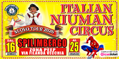 Italian Niuman Circus a Spilimbergo