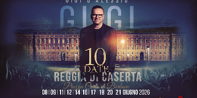 Gigi D'Alessio - Reggia di Caserta