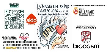 La magia del dono, musica per sostenere la vita