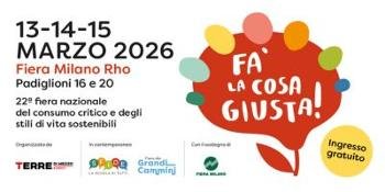 Fa’ la cosa giusta! 2026: la fiera della sostenibilità torna a Milano