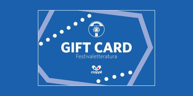 Give the Festivaletteratura gift: the official gift card to experience the Festival in Mantua.