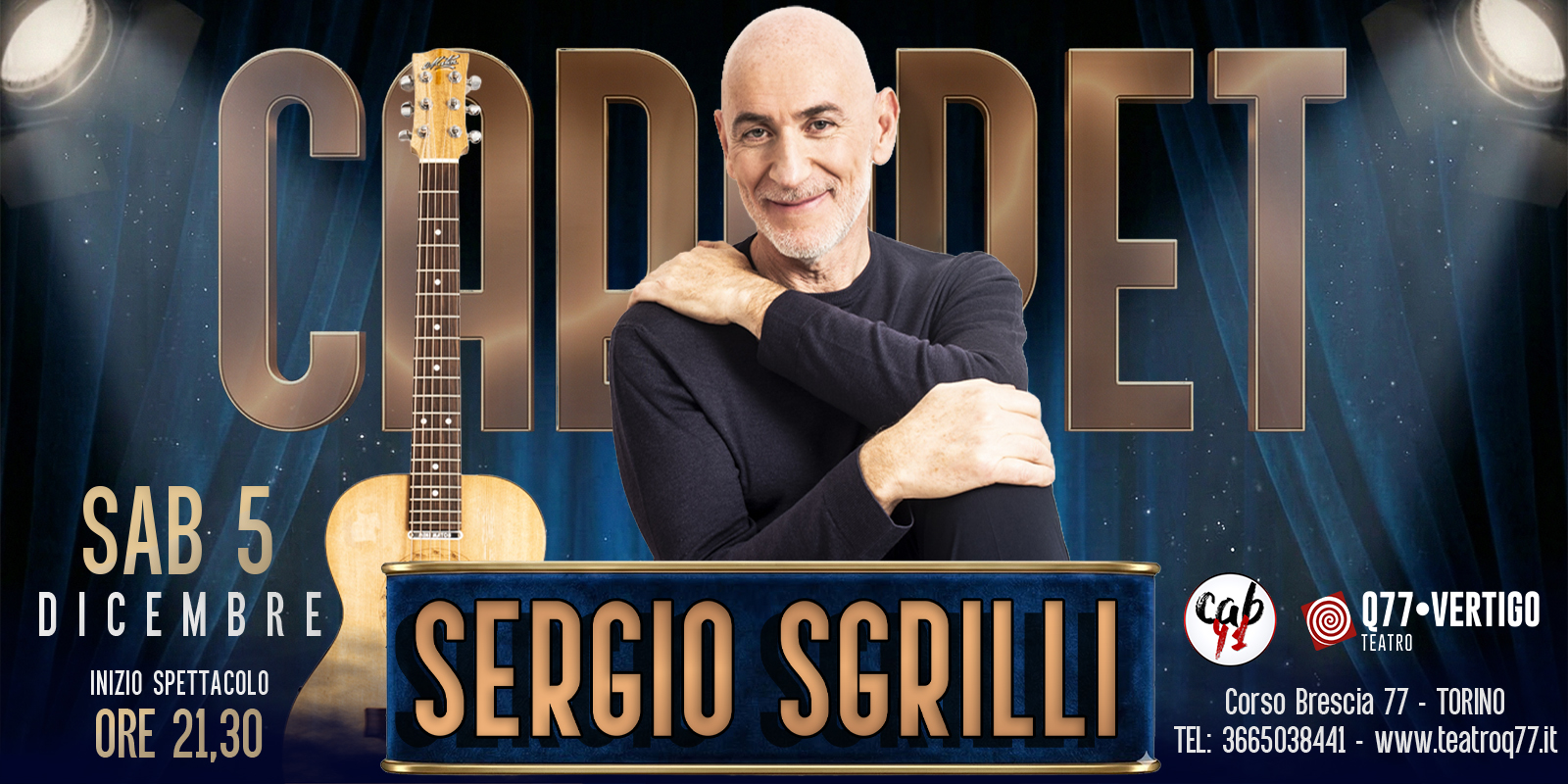 “A Ruota Libera” Di e con Sergio Sgrilli