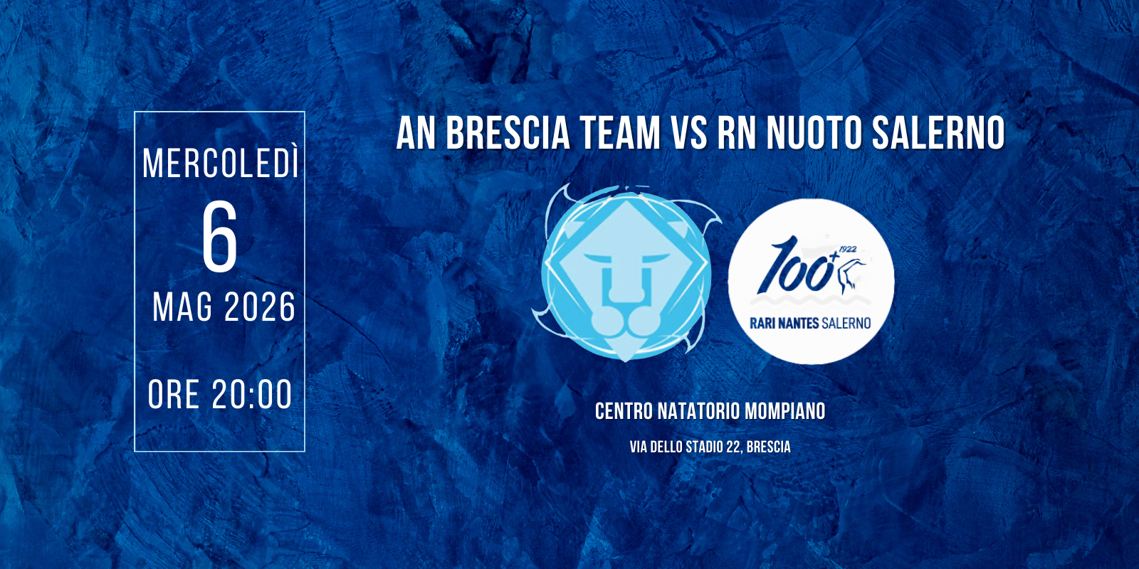 AN BRESCIA – RN NUOTO SALERNO