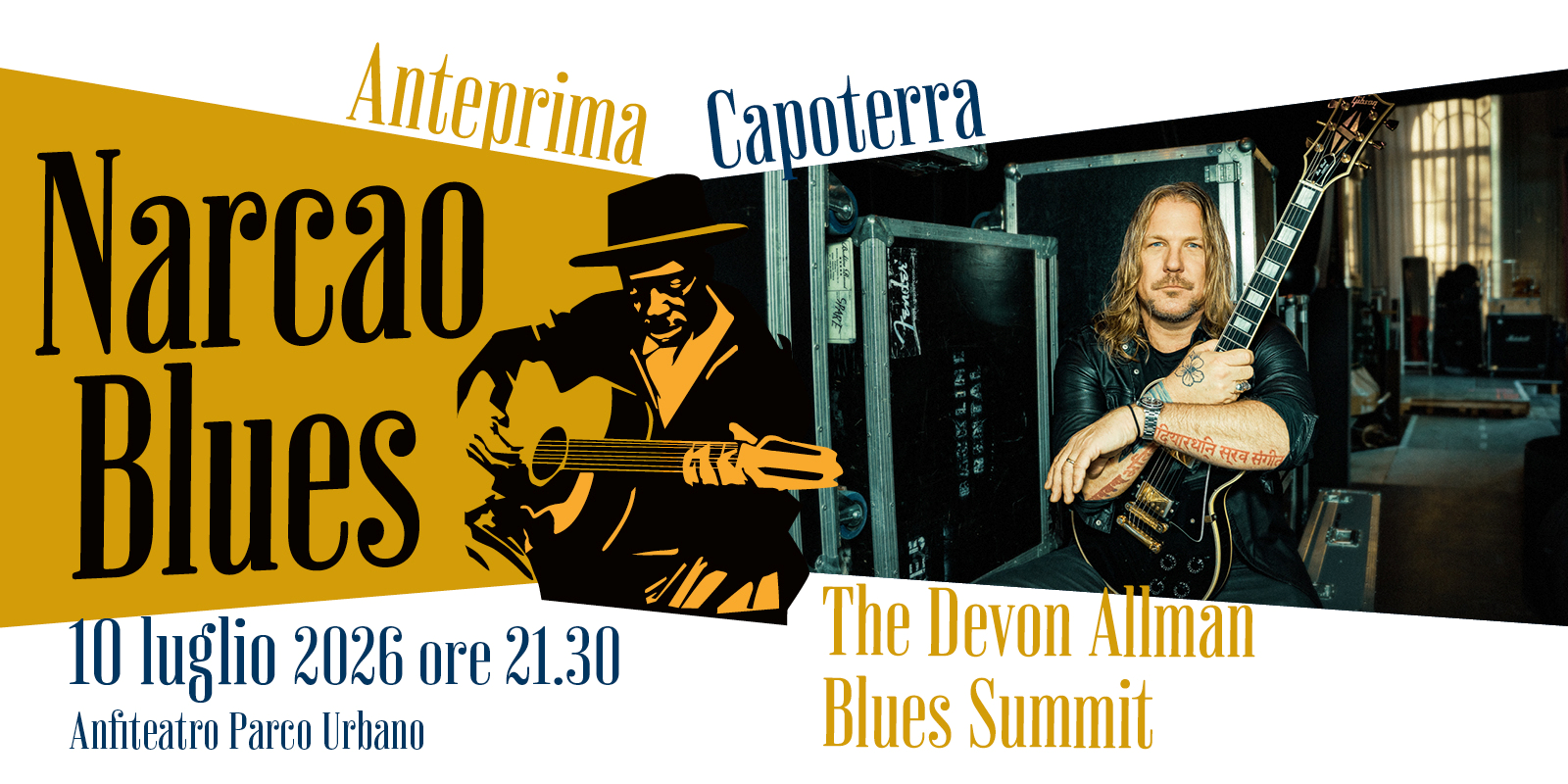 Anteprima Narcao Blues XXXVI – Devon Allman Blues Summit