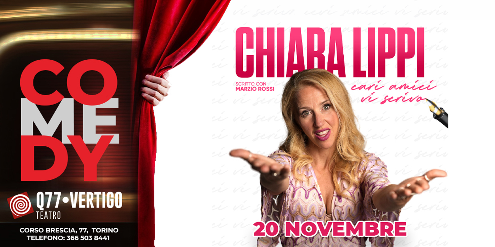Chiara Lippi in "CARI AMICI VI SCRIVO"