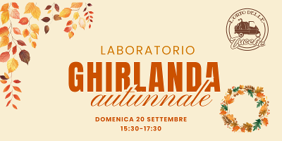 CREA LA TUA GHIRLANDA AUTUNNALE