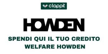 Utilizza il tuo credito Howdenflex Welfare per acquistare biglietti su Clappit