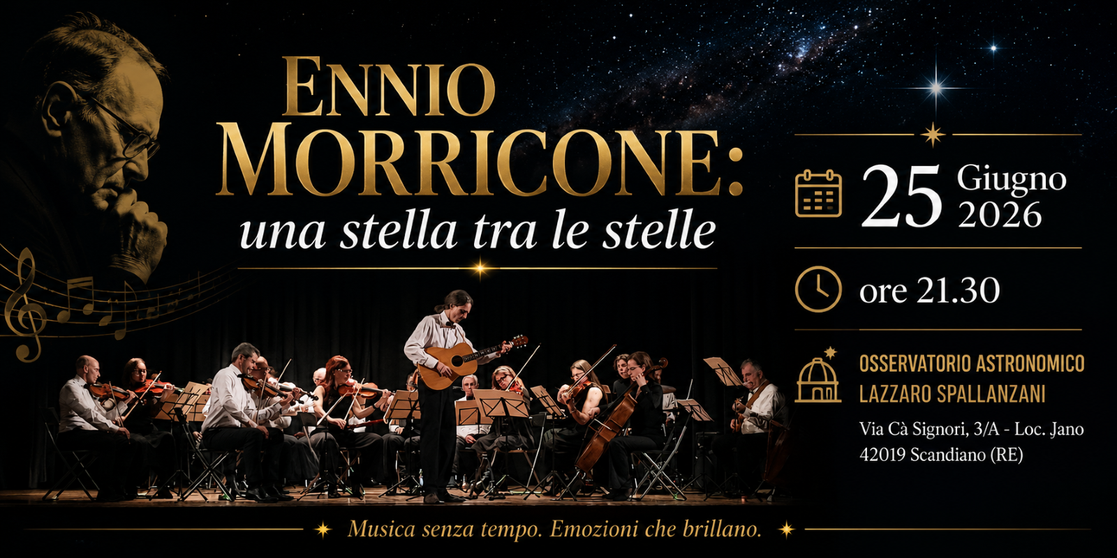 Ennio Morricone: una stella tra le stelle