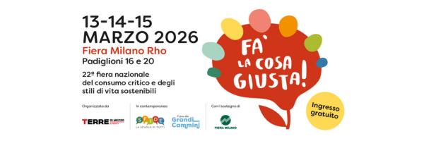 fa la cosa giusta marzo 2026 Fiera Milano Rho