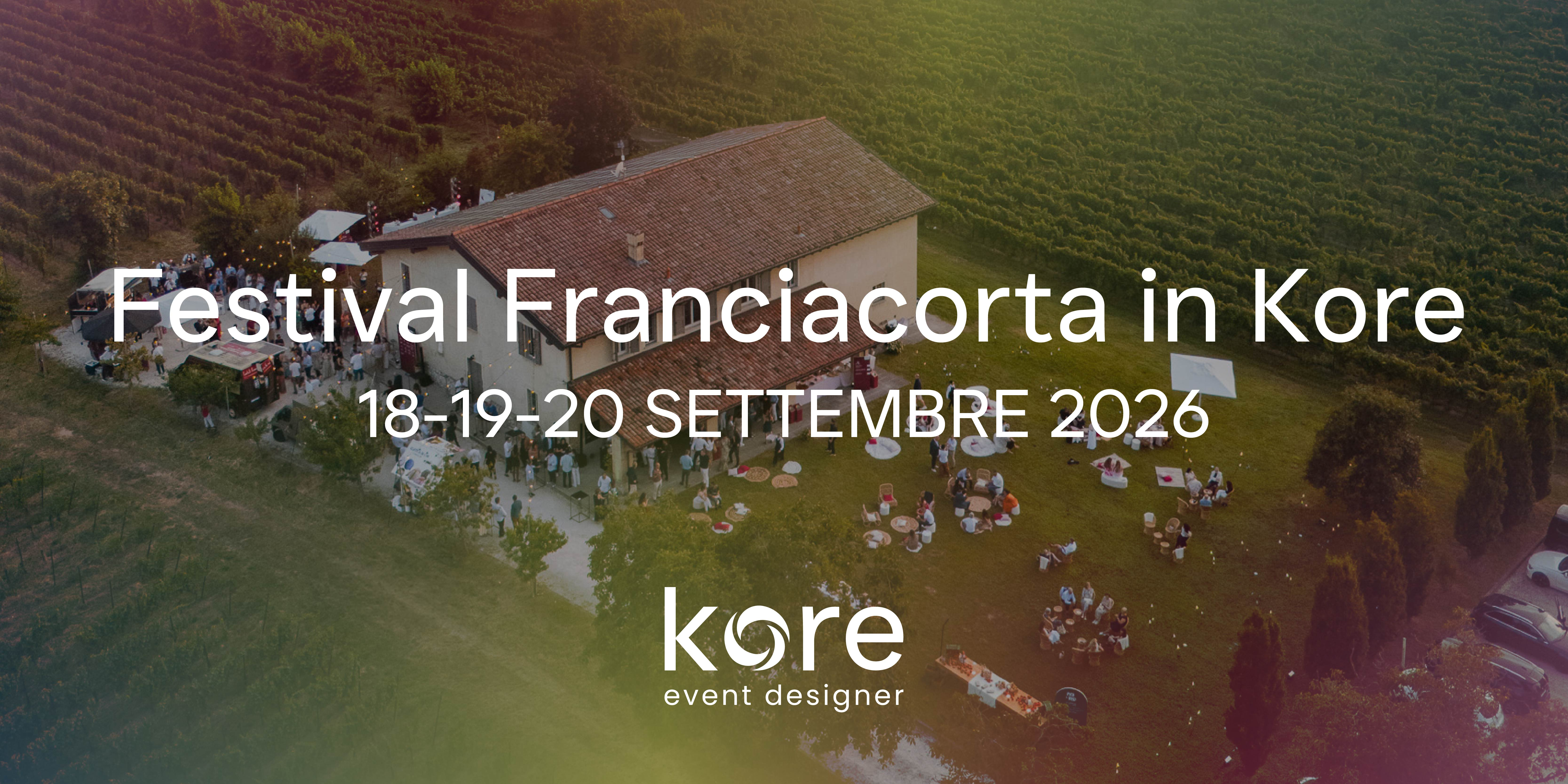 Festival Franciacorta in Kore