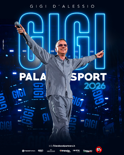 GIGI D'ALESSIO - PALASPORT 2026
