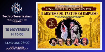 IL MISTERO DEL TARTUFO SCOMPARSO