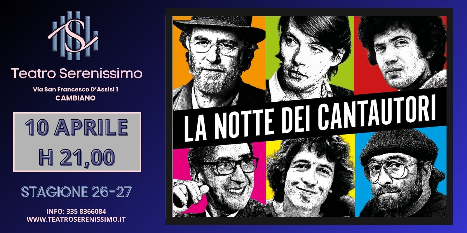 LA NOTTE DEI CANTAUTORI