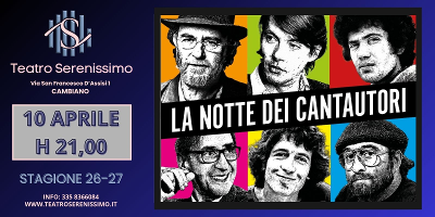 LA NOTTE DEI CANTAUTORI