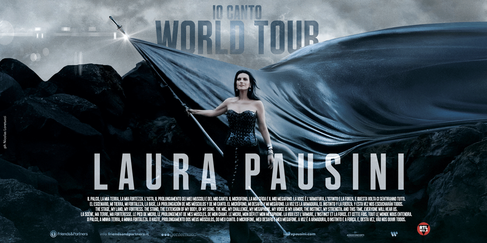 LAURA PAUSINI - IO CANTO WORLD TOUR