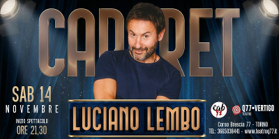 Luciano Lembo in  “BUONA SERATA”
