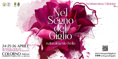 Nel Segno del Giglio 2026 a Colorno: la 31a edizione della mostra mercato dedicata al giardinaggio di eccellenza