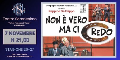 NON E' VERO MA CI CREDO
