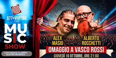 Omaggio Acustico a Vasco Rossi - Alberto Rocchetti e Alex Masio