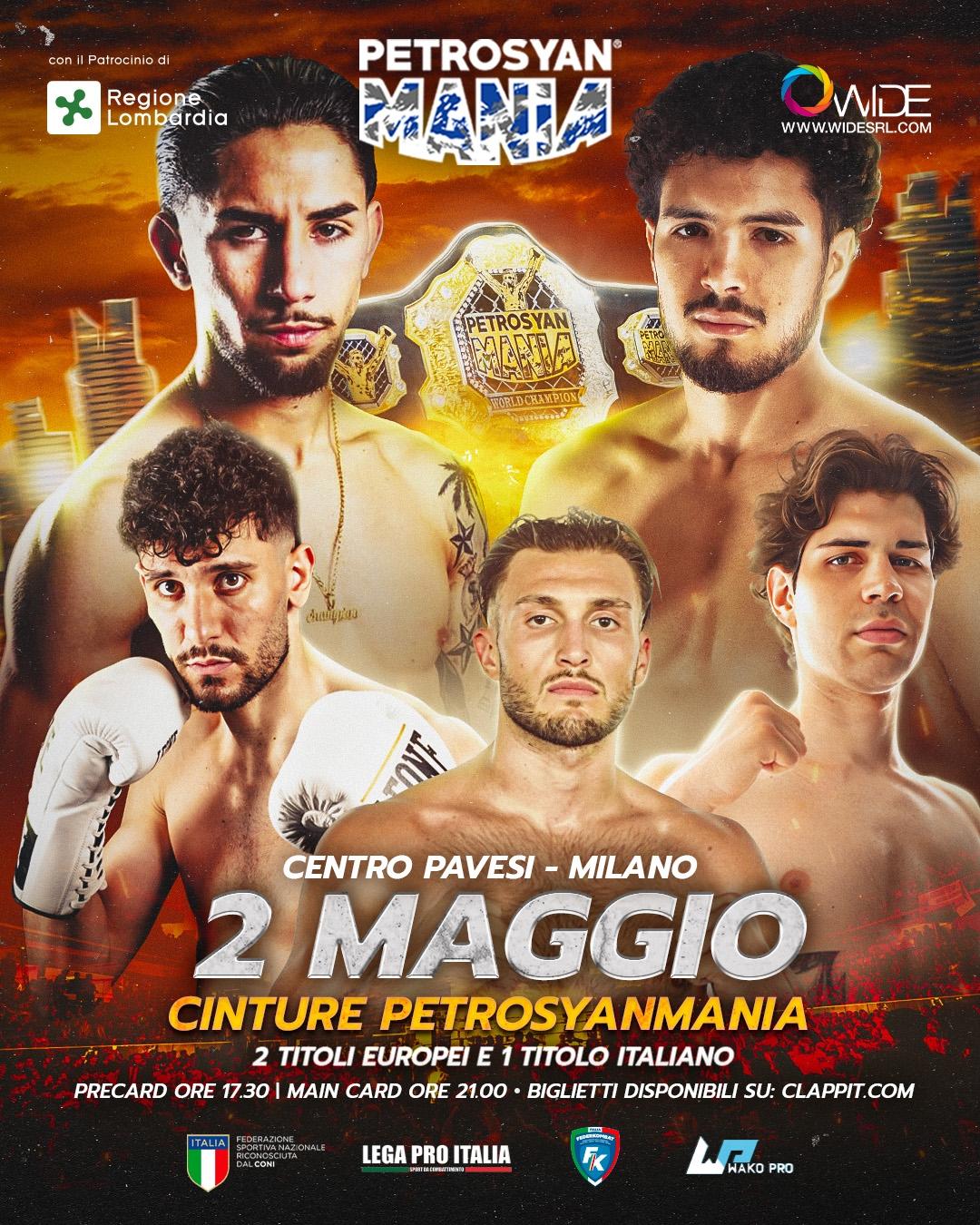PetrosyanMania 2026: al Centro Pavesi di Milano tre titoli in palio