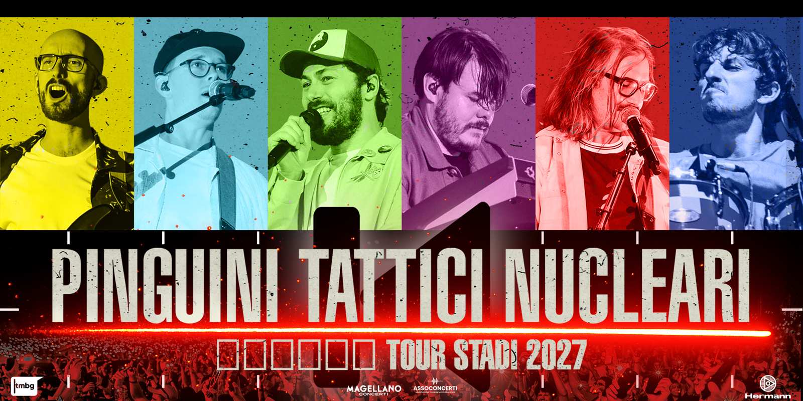 PINGUINI TATTICI NUCLEARI - Tour Stadi 2027