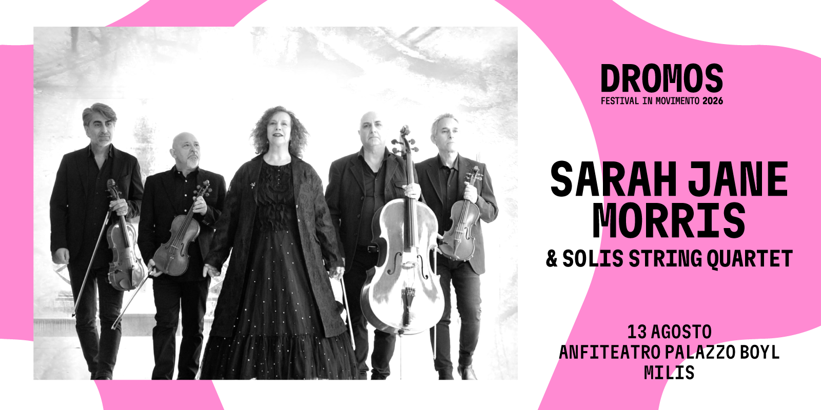 SARAH JANE MORRIS & SOLIS STRING QUARTET