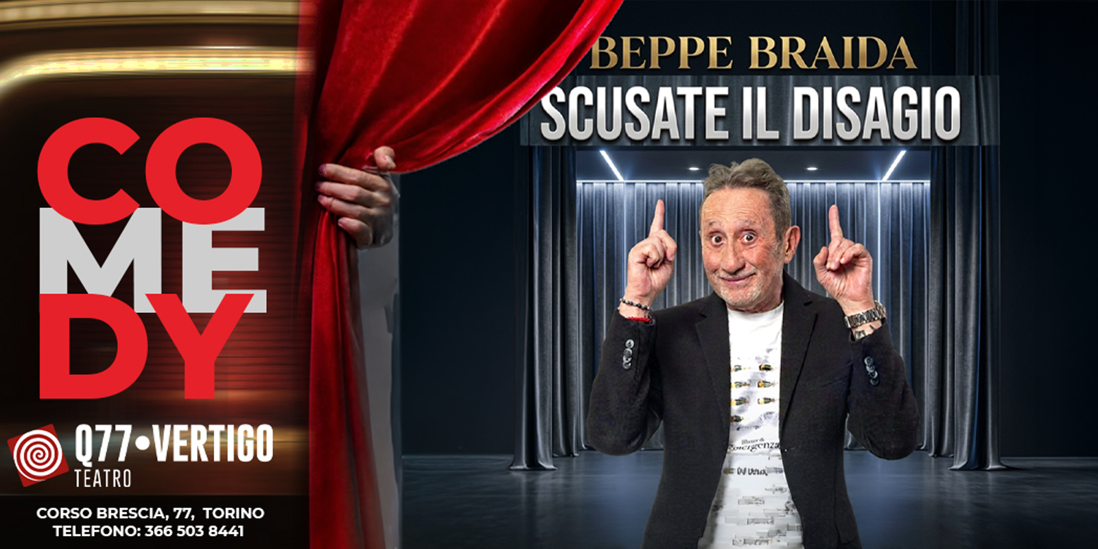 “Scusate il Disagio” con Beppe Braida