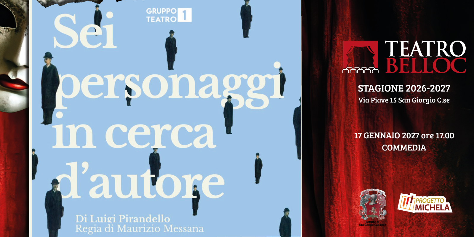 SEI PERSONAGGI IN CERCA D'AUTORE