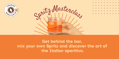 Spritz Masterclass @ Tiramisù World Cup - English