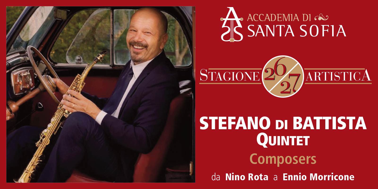 STEFANO DI BATTISTA QUINTET - Composers da Rota a Morricone