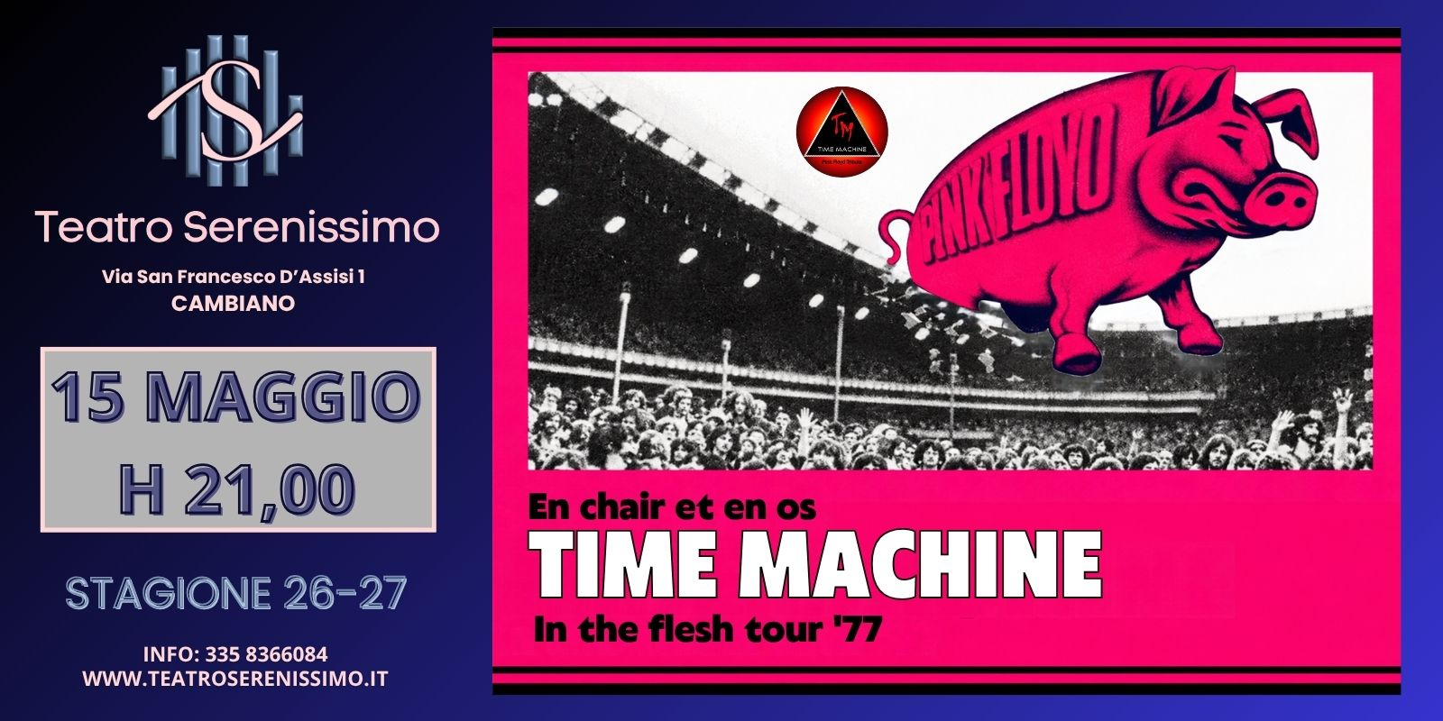TIME MACHINE – PINK FLOYD: IN THE FLESH TOUR 1977