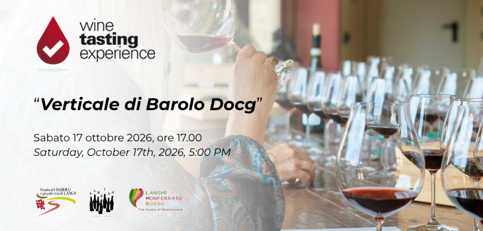 Wine Tasting Experience® | Verticale di Barolo Docg