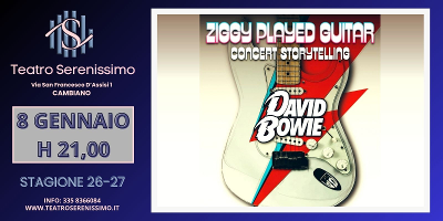 ZIGGIE PLAYED GUITAR - David Bowie Storytelling