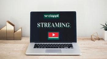 Vendi con Clappit i tuoi eventi in streaming!